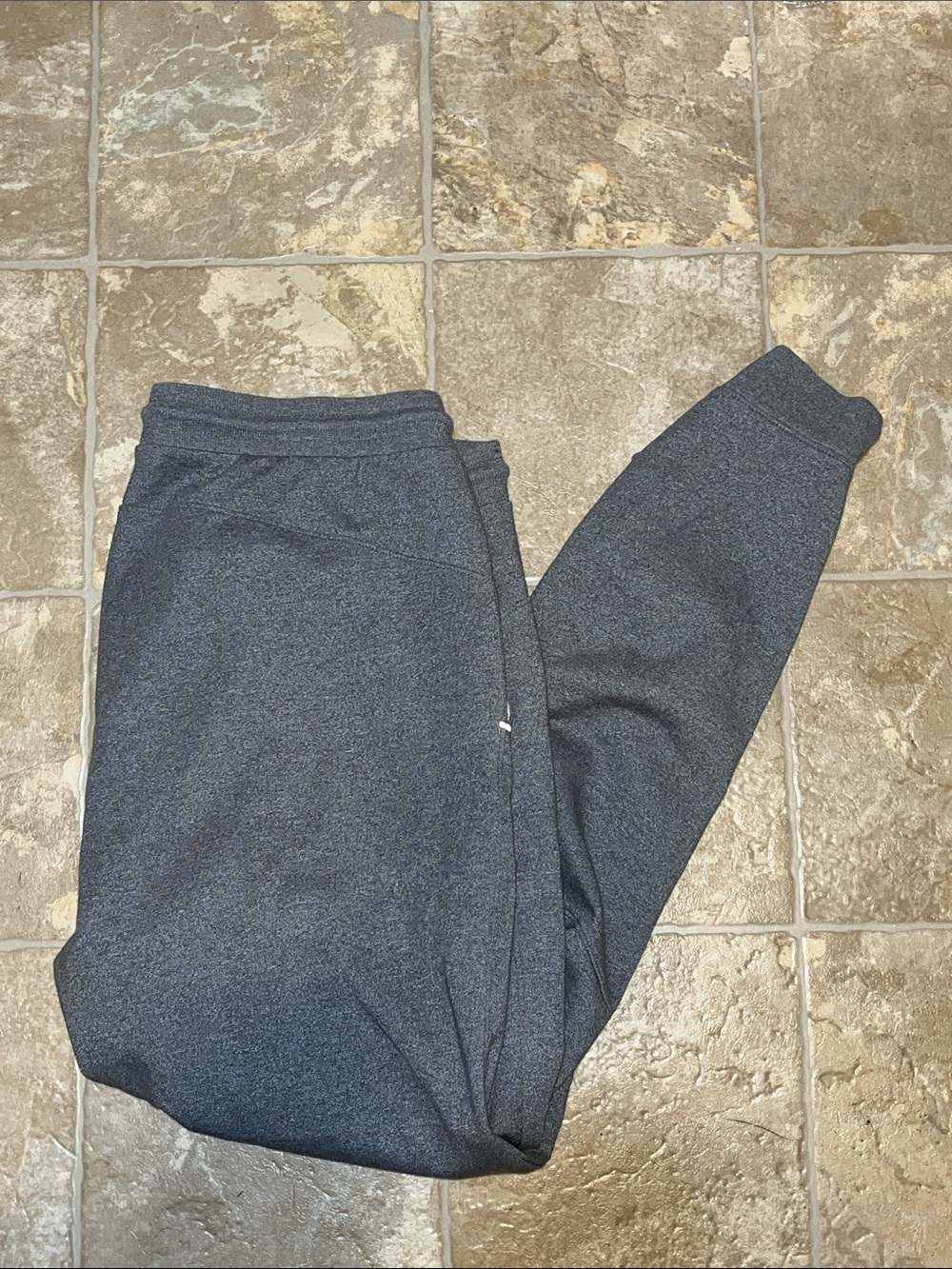 Old Navy Men's Heather Charcoal Jogger Sweatpants